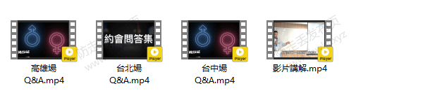 AMG《约会过程实战解析》视频课程