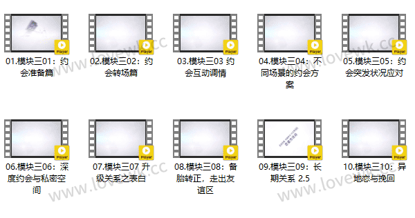 小鹿情感魅力工程模块三《关系升级核心课》视频课程